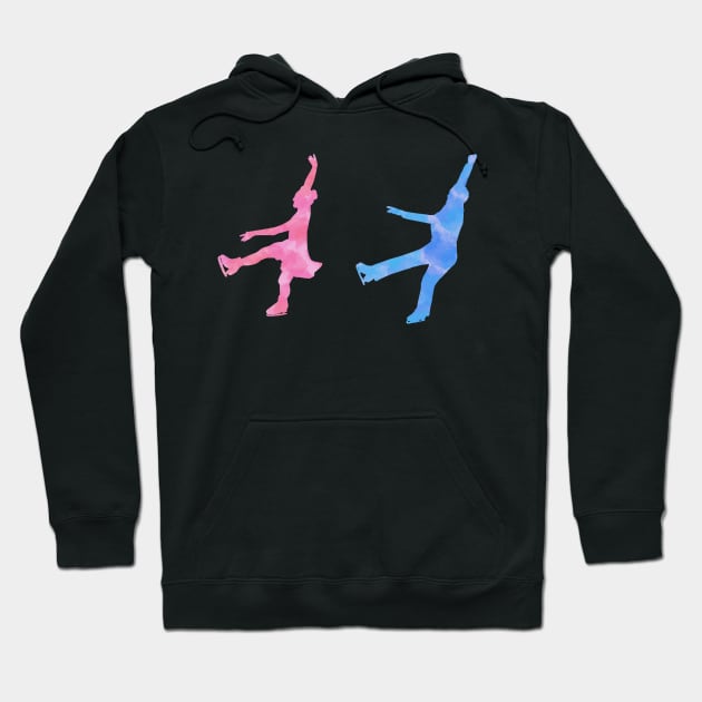 Figure skating (twizzles) Hoodie by Becky-Marie